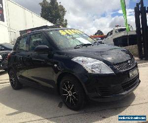 2013 Suzuki Swift FZ MY13 GA Black Automatic 4sp A Hatchback