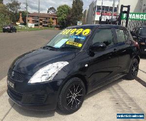 2013 Suzuki Swift FZ MY13 GA Black Automatic 4sp A Hatchback