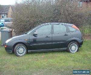 2000 FORD FOCUS ZETEC 1.6 AUTOMATIC AUTO BLACK. NO RESERVE! CHEAP BARGAIN! 