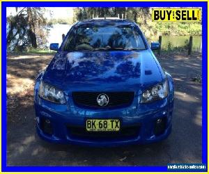 2011 Holden Commodore VE II SV6 Thunder Blue Automatic 6sp A Utility