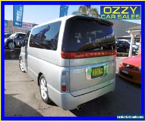 2003 Nissan Elgrand HIGHWAY STAR Silver Automatic A Mini Bus