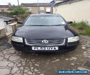 VOLKSWAGEN PASSAT S 20V 2002 BLACK SPARES OR REPAIR