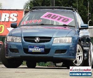 2005 Holden Commodore VZ Equipe Blue Automatic 4sp A Sedan