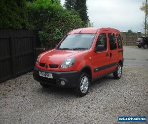 2005 RENAULT KANGOO TREKKA DCI 4X4 RED