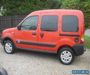 2005 RENAULT KANGOO TREKKA DCI 4X4 RED