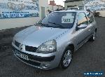 2005 RENAULT CLIO DYNAMIQUE 1.2 16V SILVER for Sale