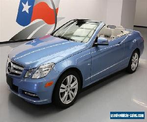 2012 Mercedes-Benz E-Class Base Convertible 2-Door