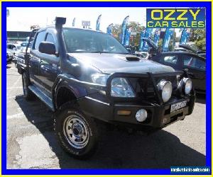 2010 Toyota Hilux KUN26R 09 Upgrade SR (4x4) Grey Manual 5sp M Dual Cab Pick-up