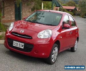 NISSAN MICRA ST-L HATCHBACK RED EXC. COND.