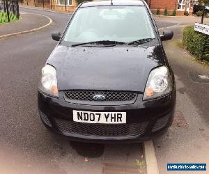 FORD FIESTA STYLE CLIMATE 1.4 TDCI 5 DOOR, Black, Manual, Diesel, 2007 