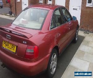 1997 AUDI A4 2.8 SE AUTO RED SPARE OR REPAIR