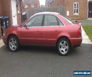 1997 AUDI A4 2.8 SE AUTO RED SPARE OR REPAIR