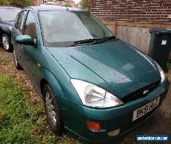 Ford Focus 1.6 Zetec 2001 Petrol Manual Green for Sale