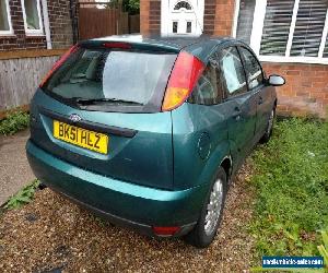 Ford Focus 1.6 Zetec 2001 Petrol Manual Green