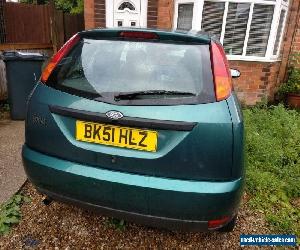 Ford Focus 1.6 Zetec 2001 Petrol Manual Green