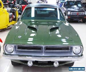 1969 Plymouth Cuda Green Automatic A Coupe