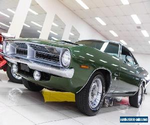 1969 Plymouth Cuda Green Automatic A Coupe