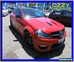 2015 Mercedes-Benz C63 W204 MY14 AMG Edition 507 Red Automatic 7sp A Coupe for Sale