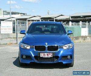 2013 BMW 316I F30 MY14 Sport Line Blue Automatic 8sp A Sedan