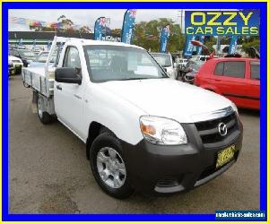 2010 Mazda BT-50 09 Upgrade Boss B2500 DX White Manual 5sp M Cab Chassis