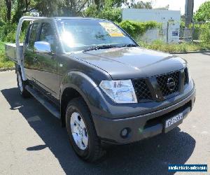 2005 Nissan Navara D40 ST-X Grey Manual 6sp M 4D UTILITY