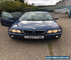 2002 BMW 316I SE AUTOMATIC BLUE for Sale