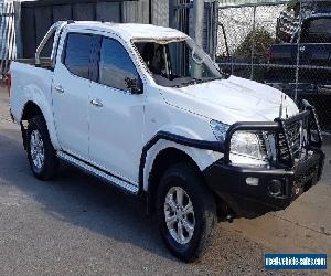 2015 NISSAN NAVARA DUAL CAB D23 4KMS NP300 TURBO DIESEL 4X4 DAMAGED EXPORT FARM 