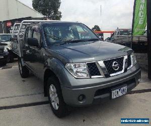 2011 Nissan Navara D40 MY11 RX (4x4) Grey Automatic 5sp A Dual Cab Pick-up