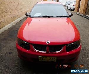 2002 Holden Commodore VX II Acclaim Red Automatic 4sp A Sedan