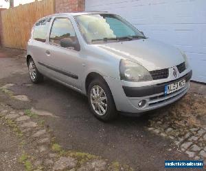 2003 53 Renault Clio 1.2 16v Extreme, Silver 3dr Hatch