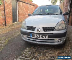 2003 53 Renault Clio 1.2 16v Extreme, Silver 3dr Hatch