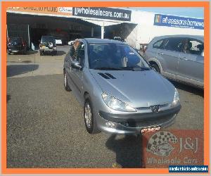 2001 Peugeot 206 XT Silver Automatic 4sp A Hatchback