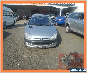 2001 Peugeot 206 XT Silver Automatic 4sp A Hatchback