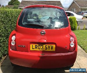 Nissan Micra 1.2 automatic 2003 8 Mot 