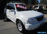 2004 Suzuki Grand Vitara Sports (4x4) White Manual 5sp M Wagon for Sale