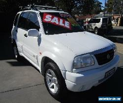 2004 Suzuki Grand Vitara Sports (4x4) White Manual 5sp M Wagon for Sale