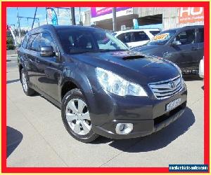 2010 Subaru Outback B5A MY10 2.0D Grey Manual 6sp M Wagon