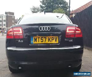 2008 AUDI A8 SPORT TDI QUATTRO AUTO BLACK