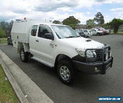 2012 Toyota Hilux KUN26R MY12 SR (4x4) White Manual 5sp M Extracab for Sale