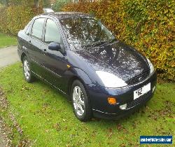 2001 FORD FOCUS GHIA SALOON  BLUE 1.6 6MTHS MOT for Sale