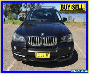 2007 BMW X5 E70 4.8I Black Automatic 6sp A Wagon