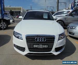 2011 Audi A4 B8 8K MY12 White Automatic A Sedan