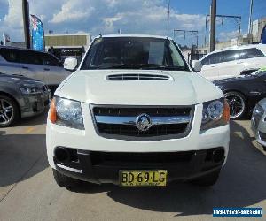 2009 Holden Colorado RC MY09 LX White Automatic 4sp A 4D Utility