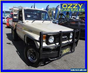 1985 Toyota Landcruiser HJ75RP (4x4) Beige Manual 5sp M Cab Chassis