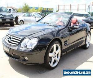 2002 Mercedes-Benz SL500 R230 Obsidian Black Automatic 5sp A Convertible