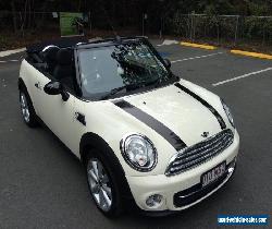 2014 Mini Cooper R57 MY14 Cabrio Pepper White Automatic 6sp A Convertible for Sale