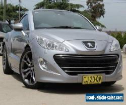 2012 Peugeot RCZ 1.6T Silver Automatic 6sp A Coupe for Sale