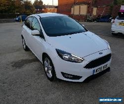 2015 ford focus1.0 EcoBoost T Zetec 5dr white cat c  for Sale