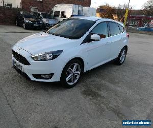 2015 ford focus1.0 EcoBoost T Zetec 5dr white cat c 