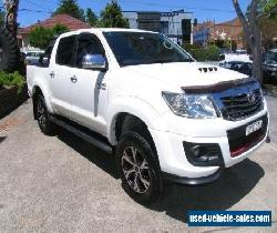 2015 Toyota Hilux KUN26R MY12 SR5 (4x4) White Automatic 4sp A Dual Cab Pick-up for Sale